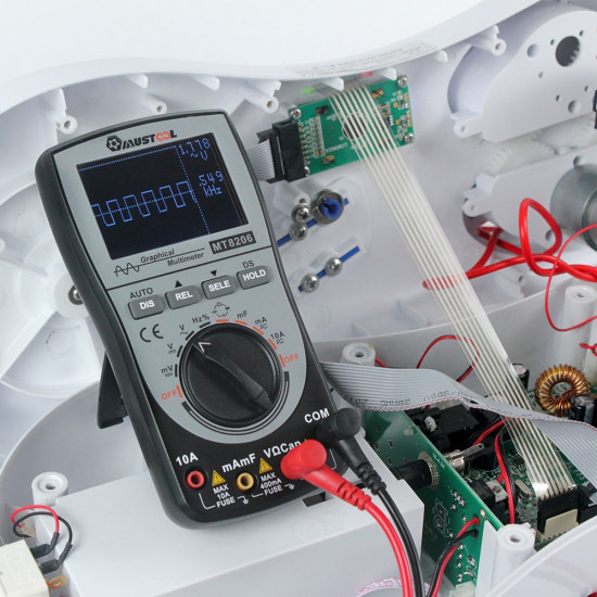 Oscilloscope numérique amélioré MT8206 multimètre 2 en 1